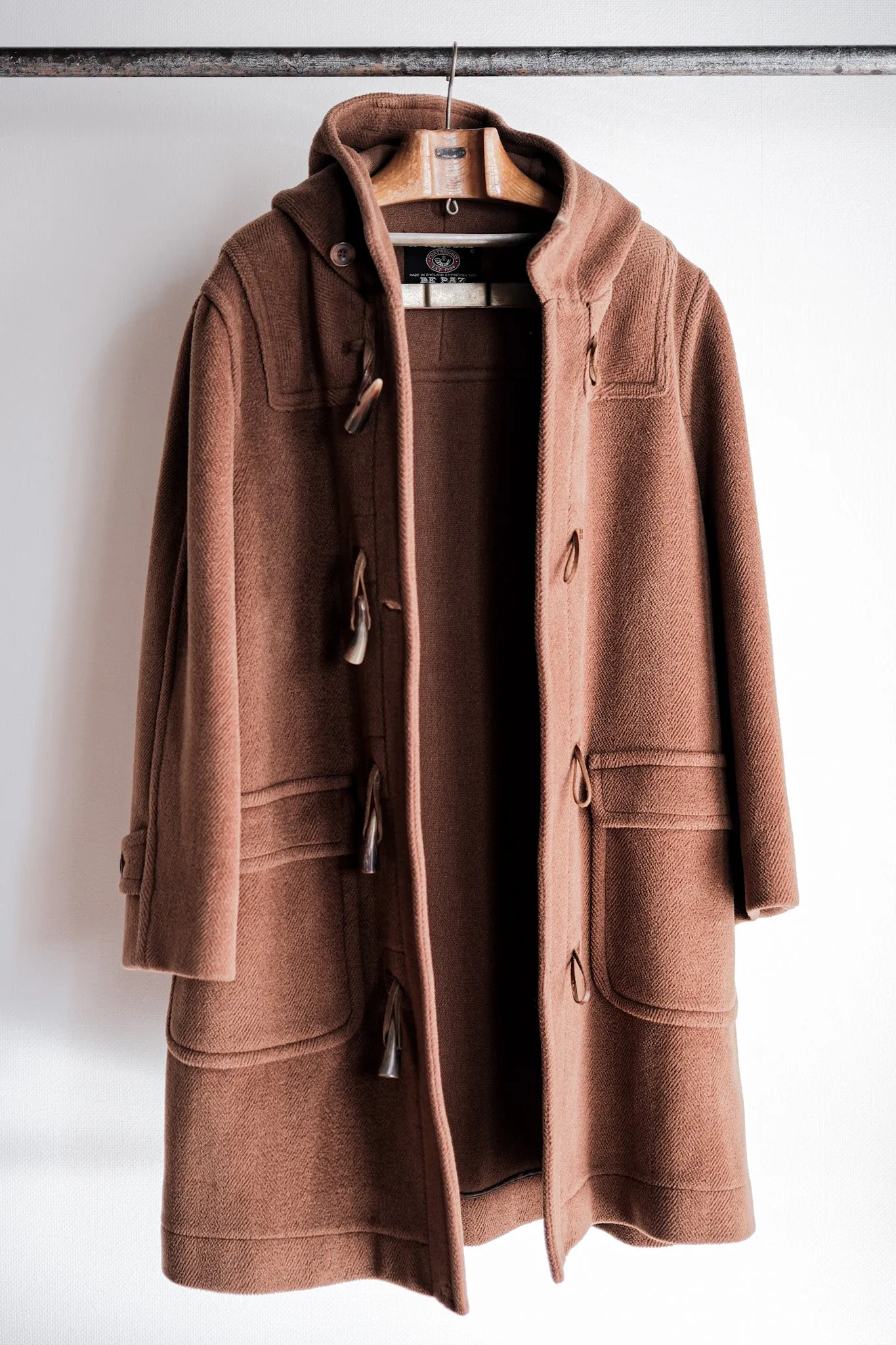 【~90's】Old INVERTERE Wool Duffle Coat "Moorbrook" "DE PAZ 別注"