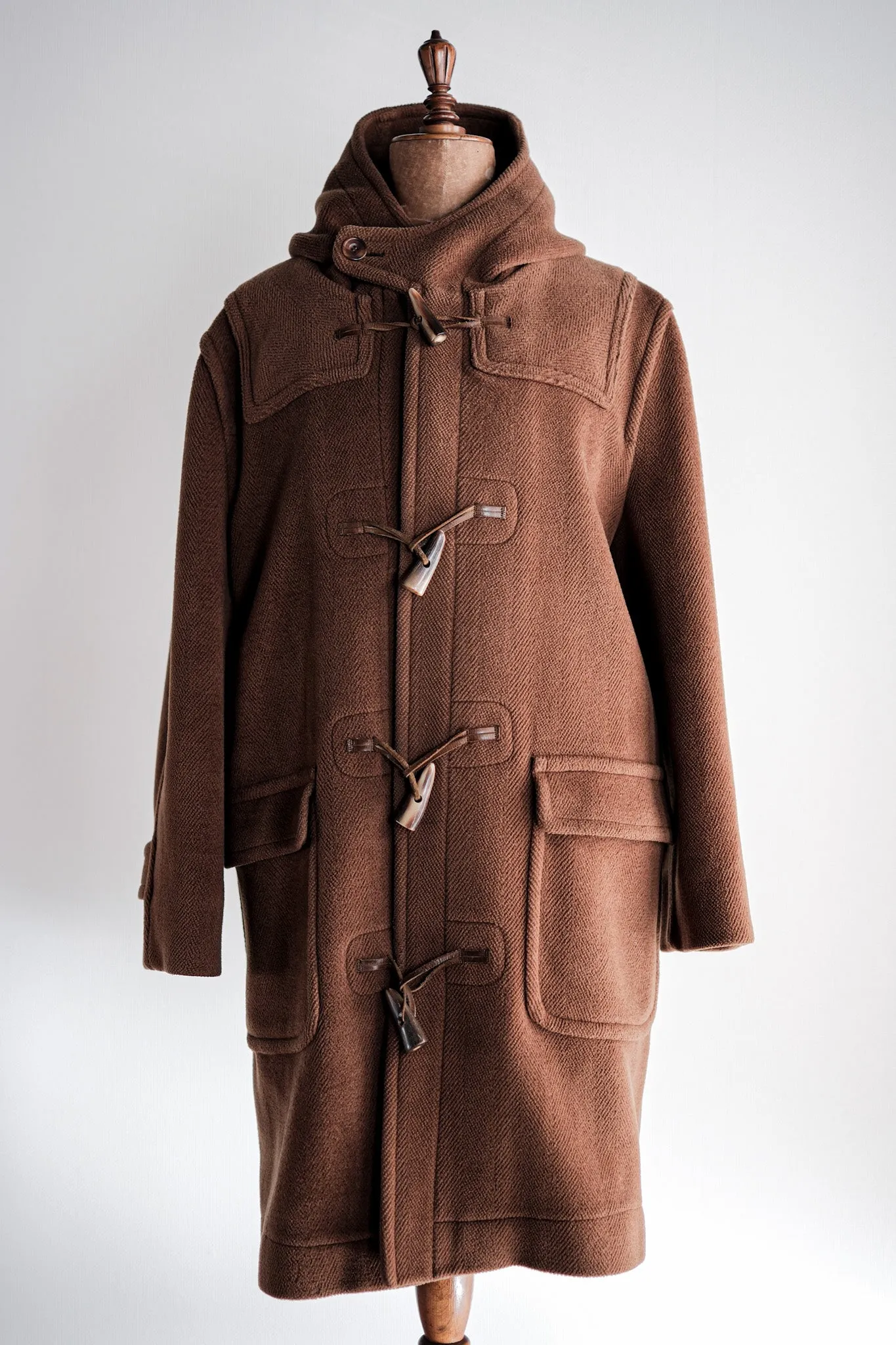 【~90's】Old INVERTERE Wool Duffle Coat "Moorbrook" "DE PAZ 別注"