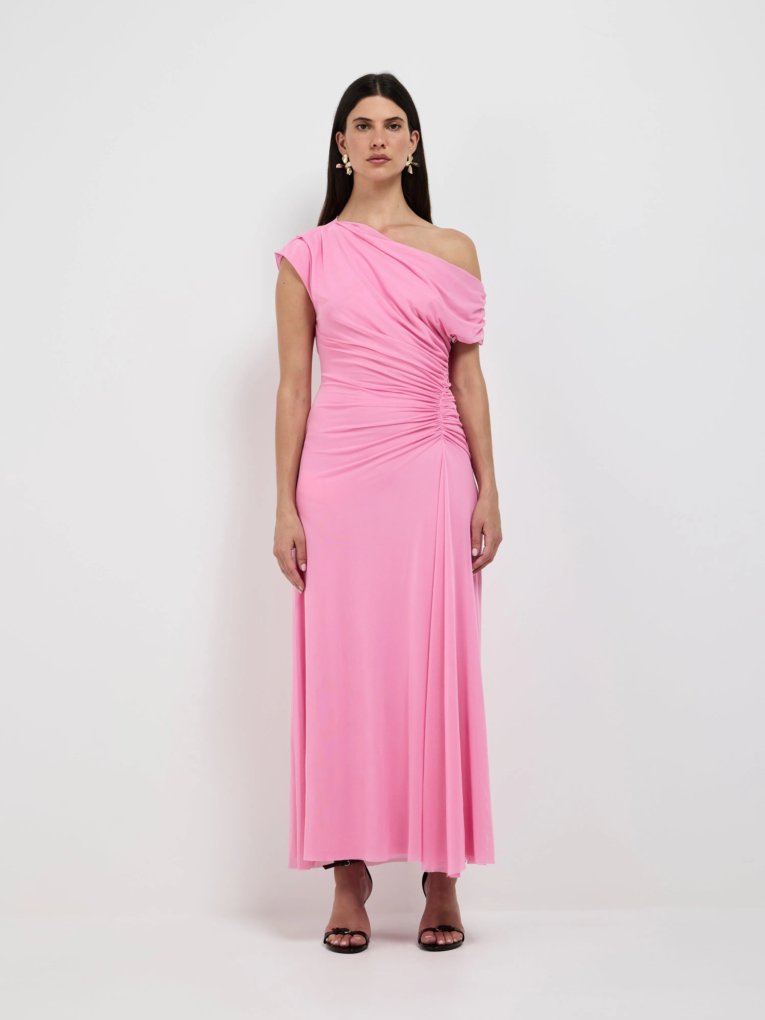 ANGELIC MESH MAXI DRESS