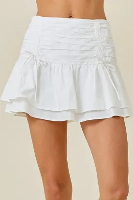 Angelica Ruffled Mini Skirt