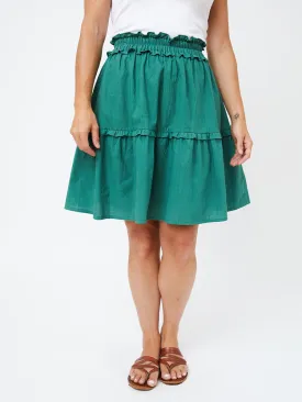 Avalon Layered Skirt - Everglade