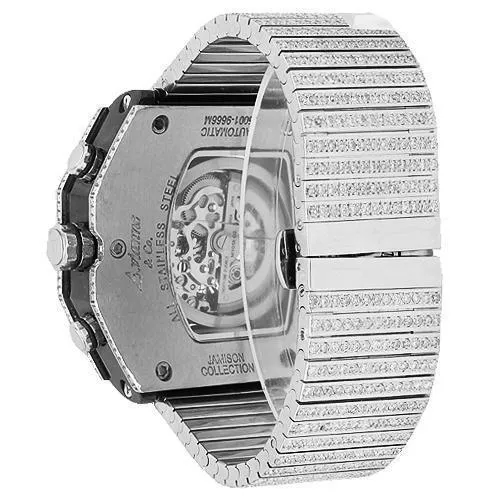 Avianne&Co. Mens Jamison Collection Diamond Watch 19.65 Ctw