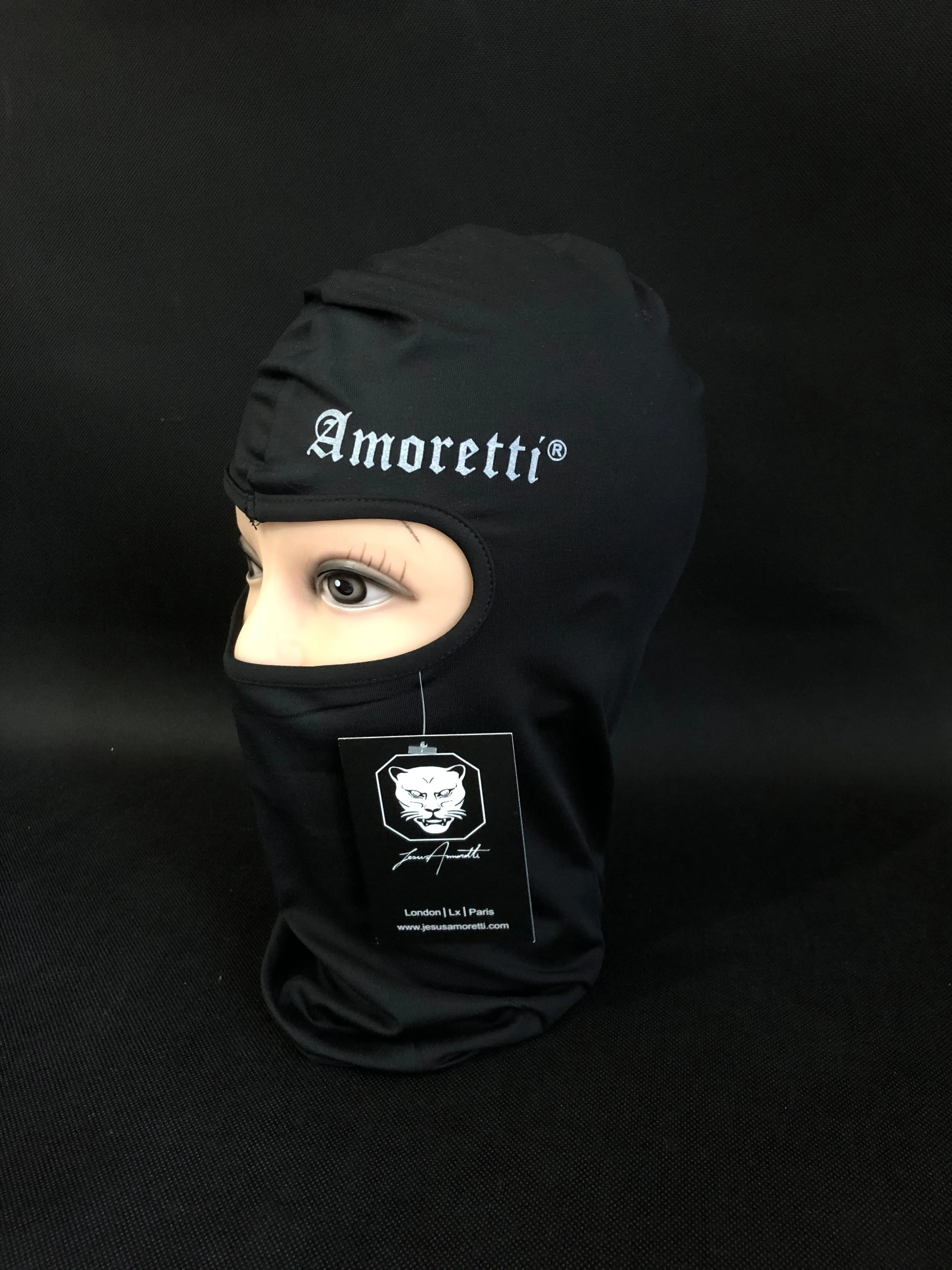 Balaclava Amoretti Preta Classica