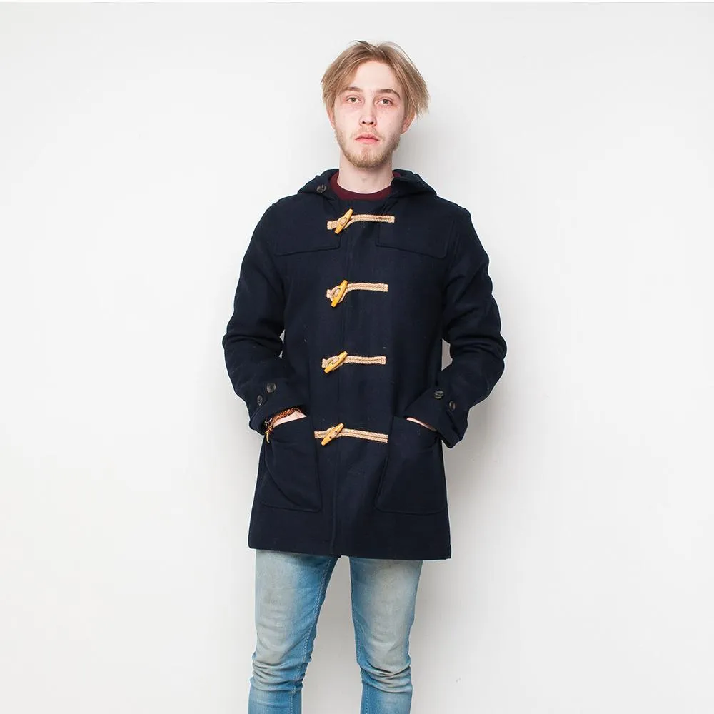 Bellfield - Duffle - Mens Coat - Navy