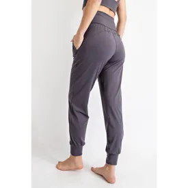 Butter Soft Joggers with Pockets Charcoal