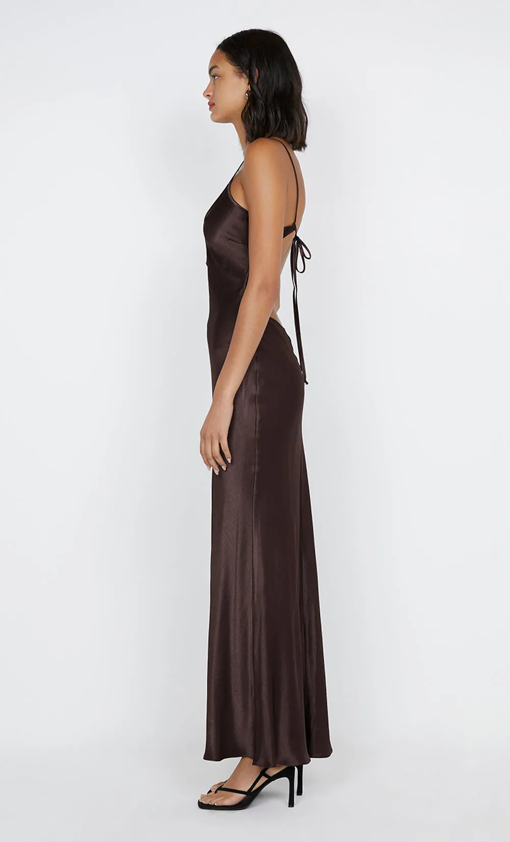 CEDAR CITY MAXI DRESS - DARK CHOCOLATE