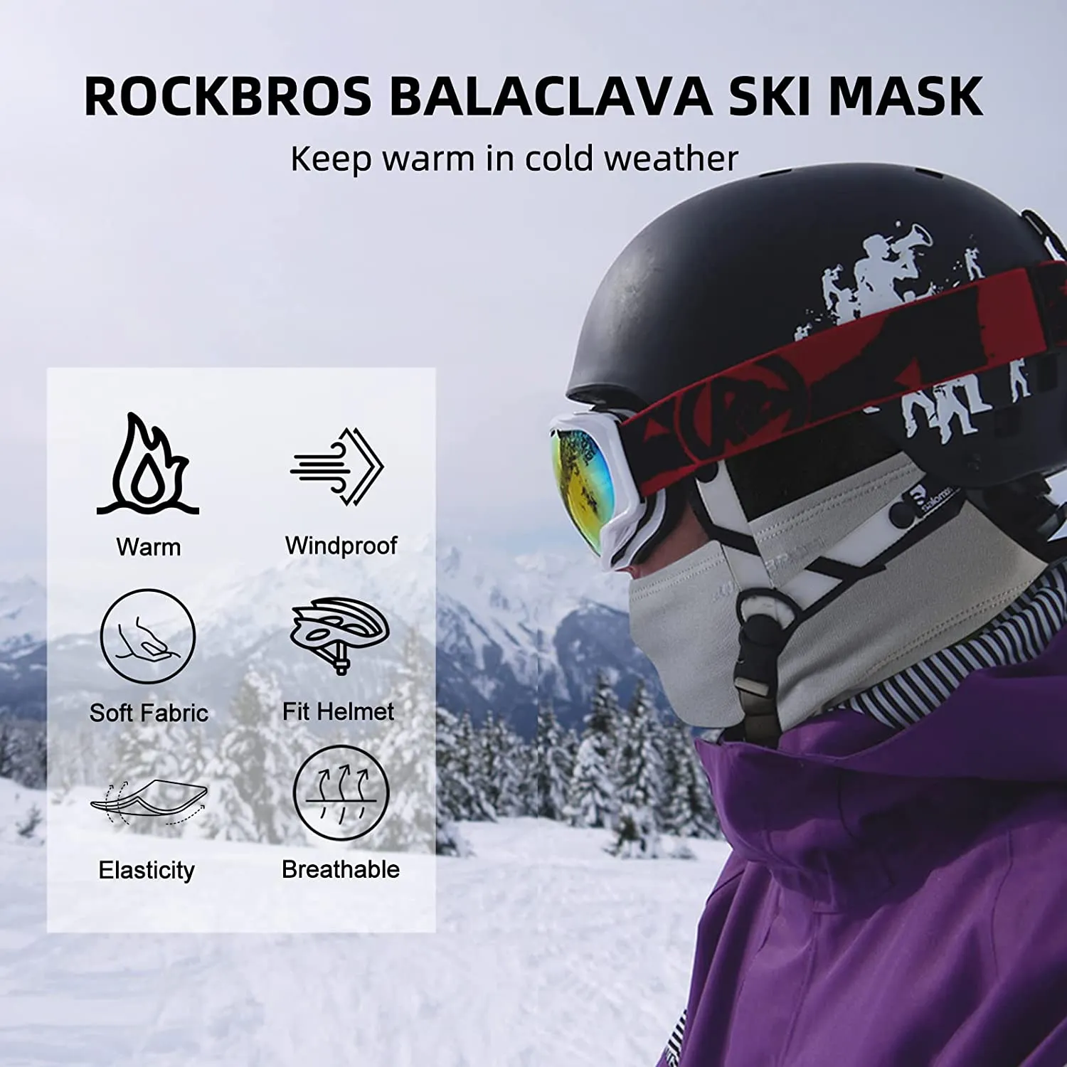 Cold Weather Ski Mask for Men