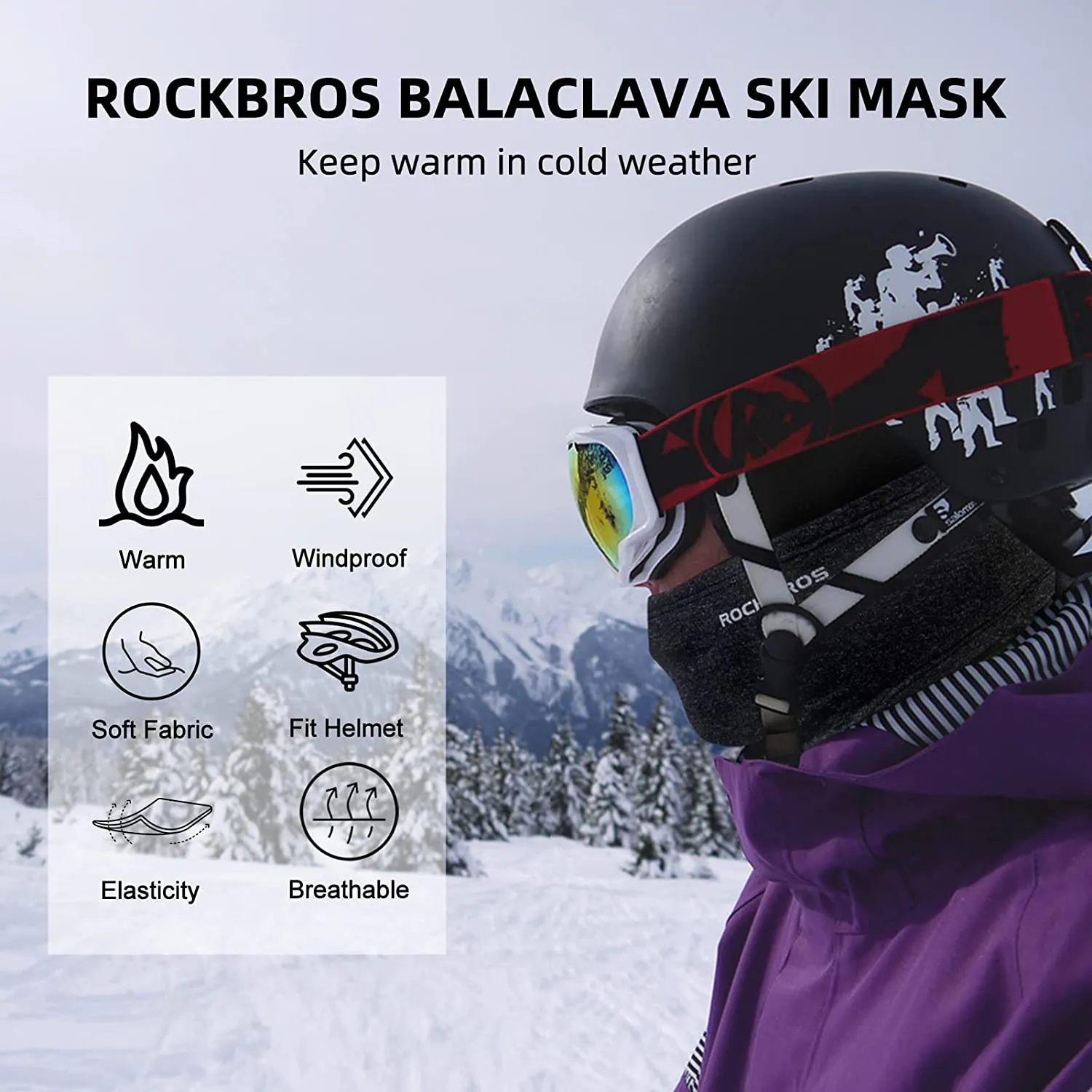 Cold Weather Ski Mask for Men