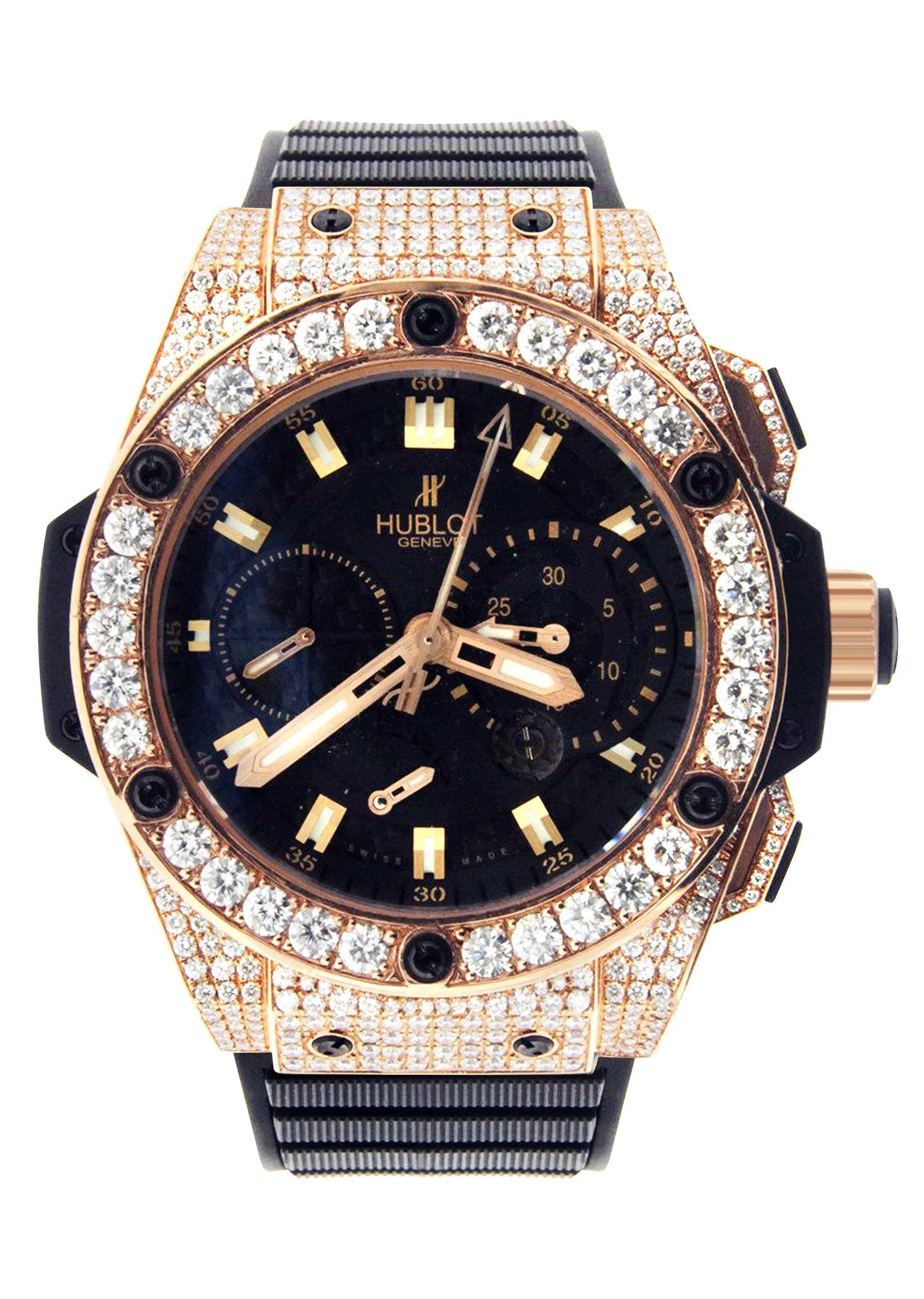 Diamond Hublot King Power | Rose Gold