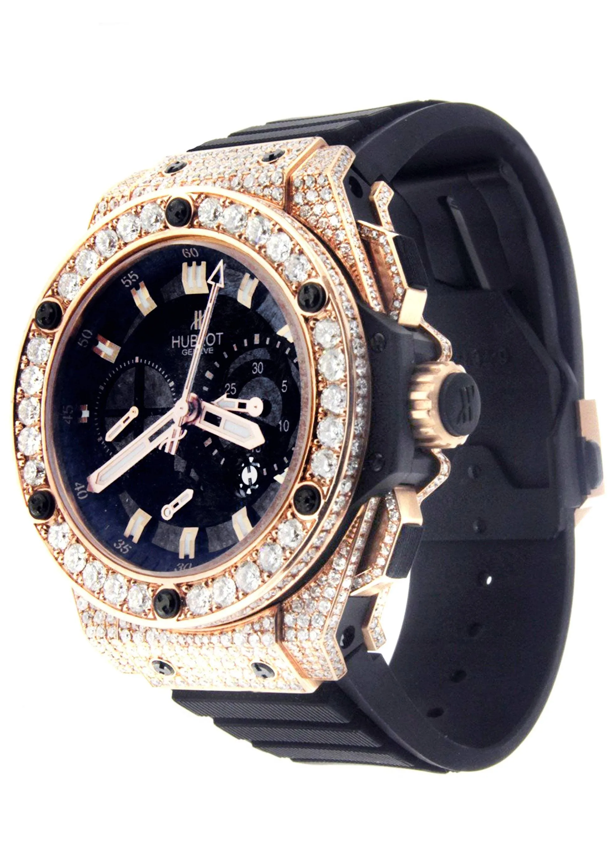 Diamond Hublot King Power | Rose Gold