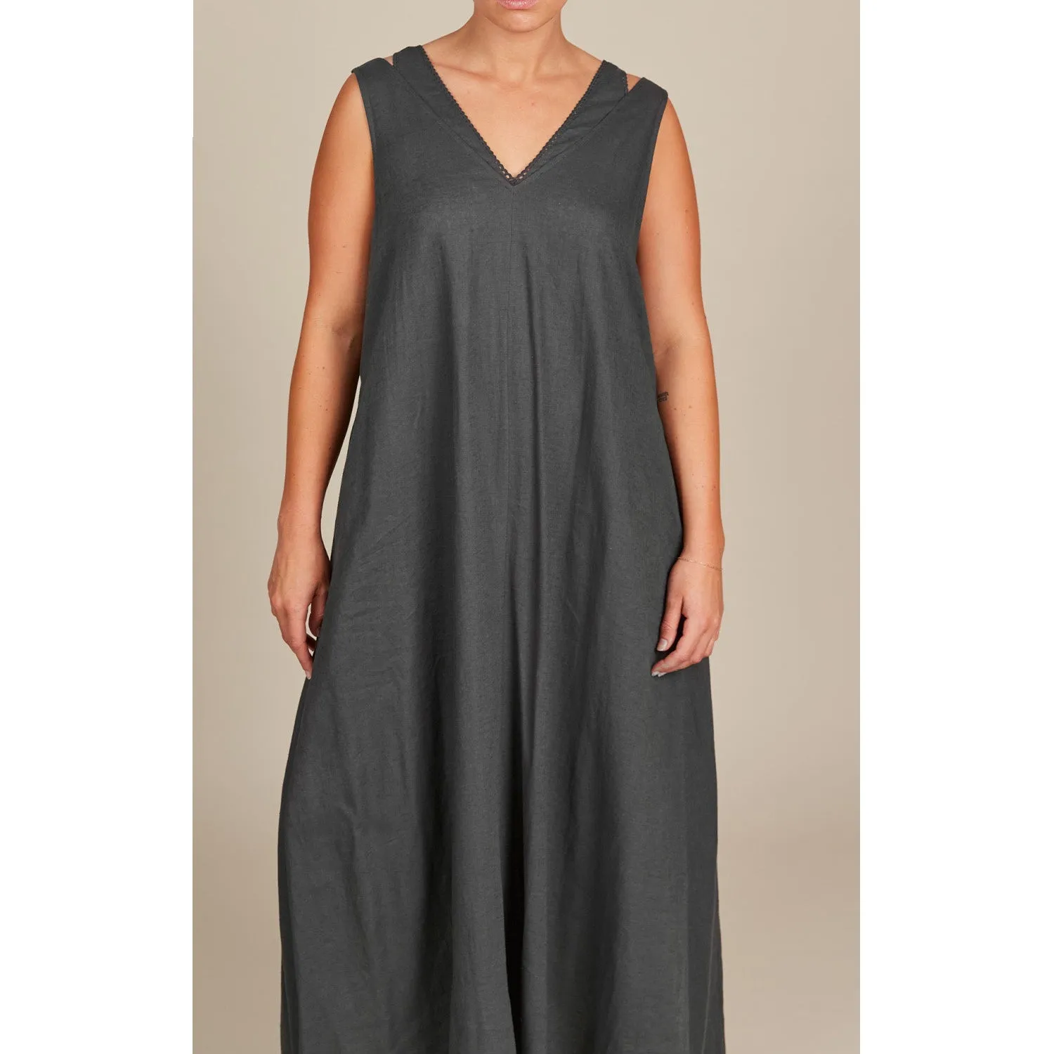 Dress Amelie Tank Maxi - Graphite