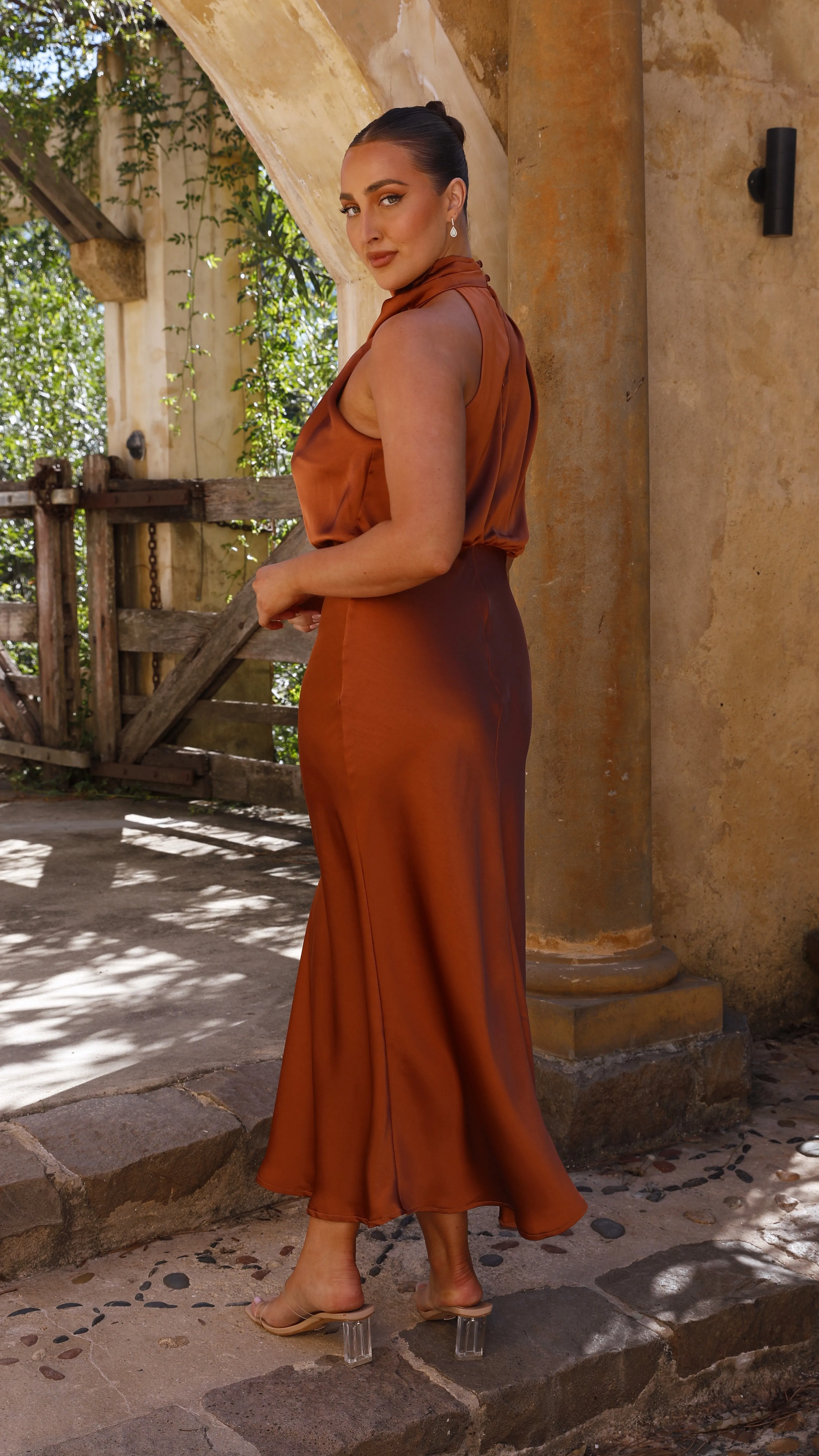 Esther Maxi Dress - Copper