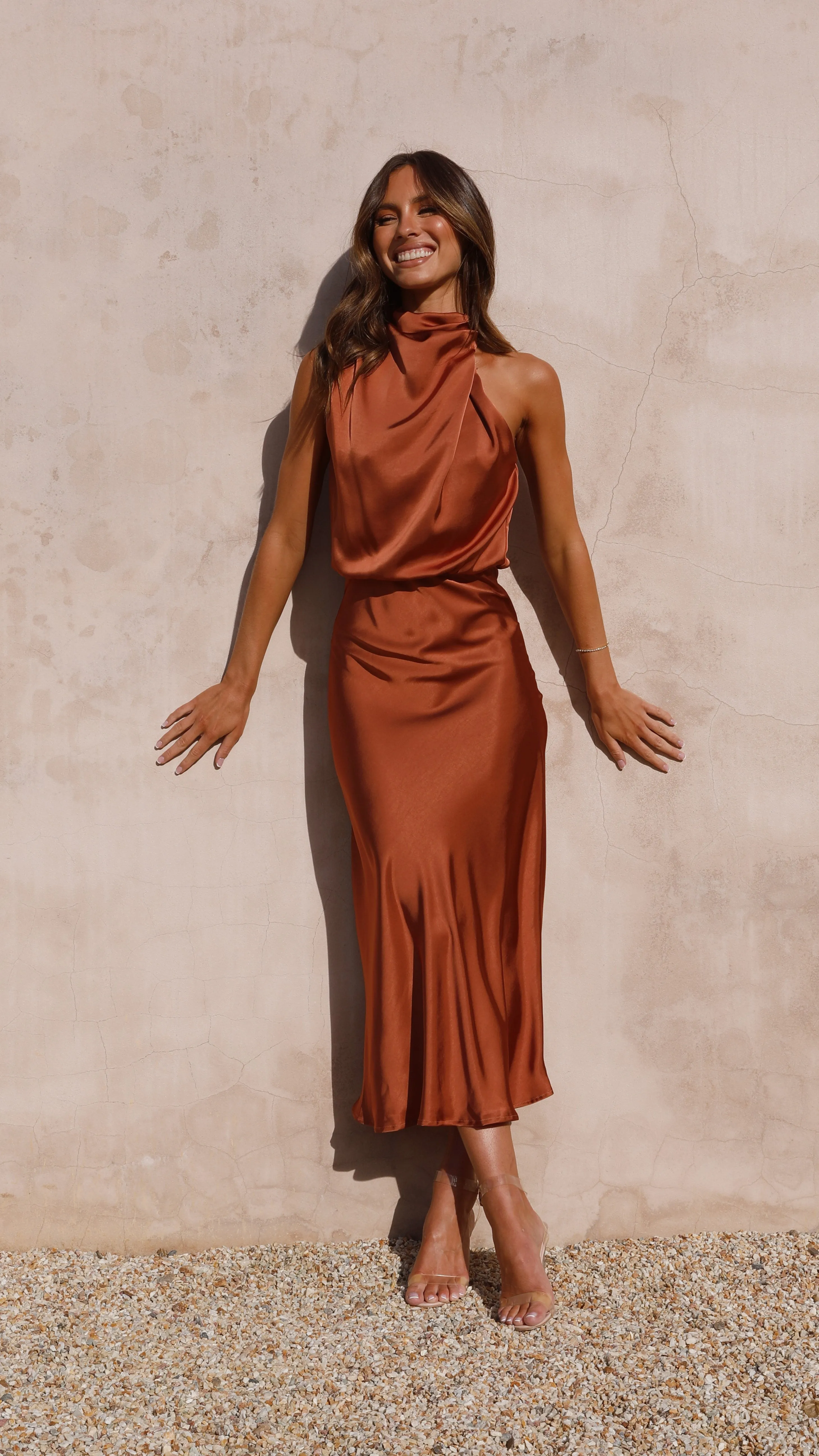 Esther Maxi Dress - Copper