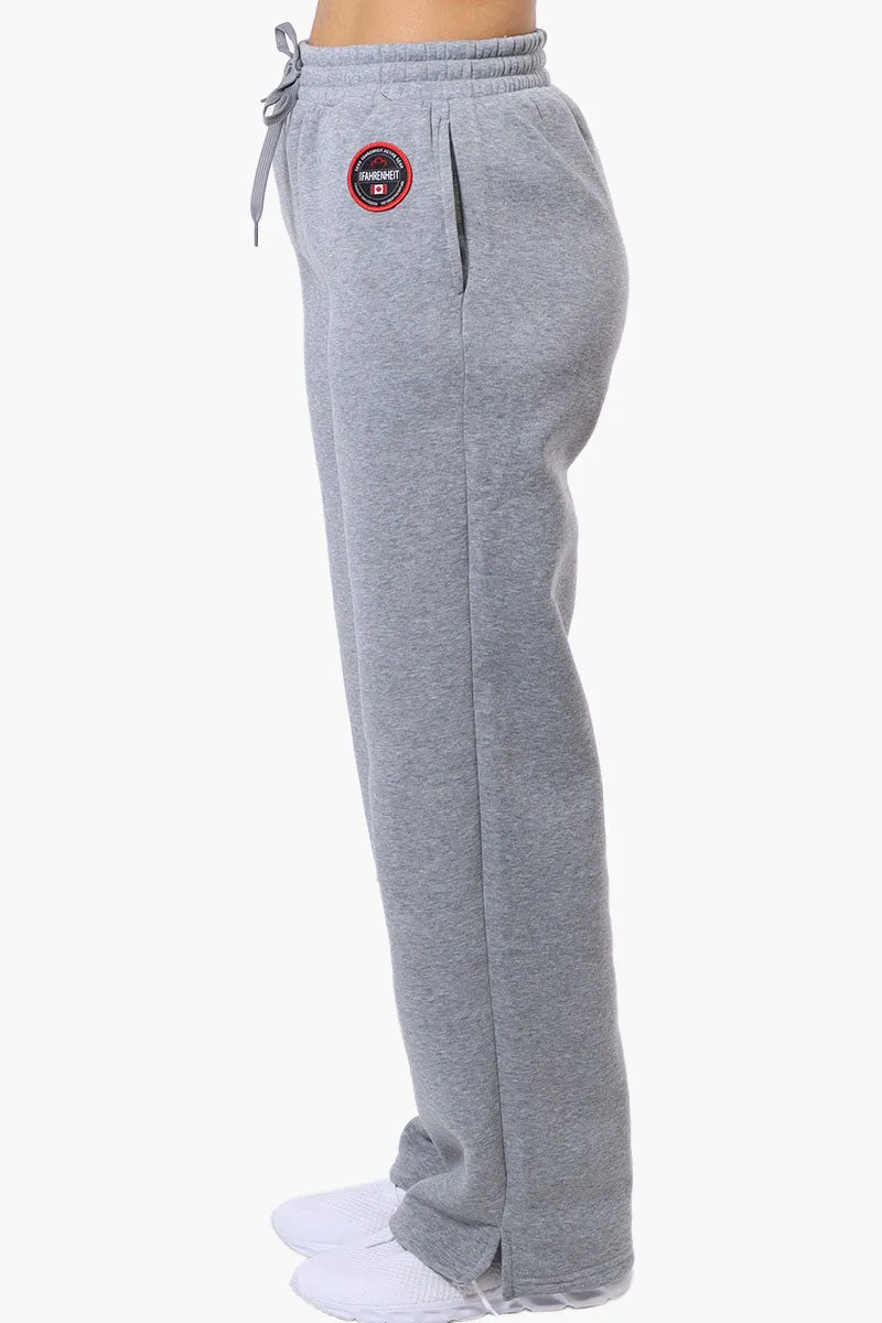 Fahrenheit Tie Waist Basic Sweatpants - Grey