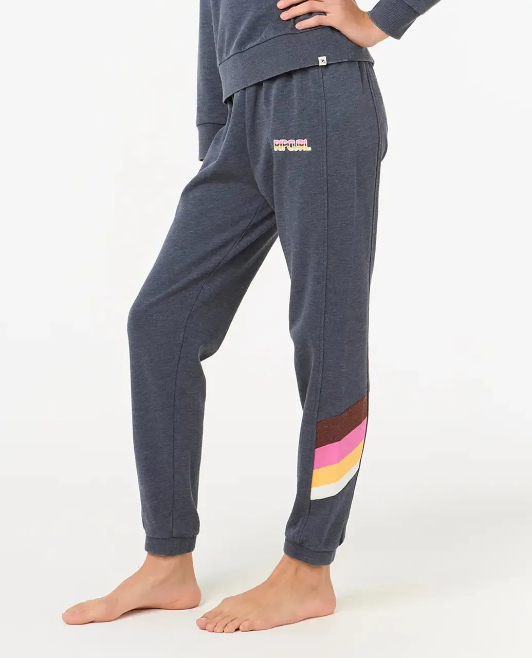 Girls Las Dalias Joggers in Navy