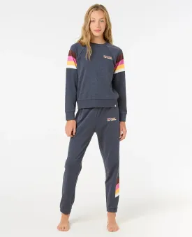 Girls Las Dalias Joggers in Navy