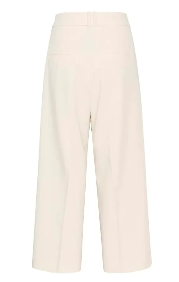 INWEAR<BR>
Xena Culotte Trousers<BR>
Vanilla Cream<BR>