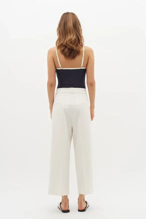 INWEAR<BR>
Xena Culotte Trousers<BR>
Vanilla Cream<BR>