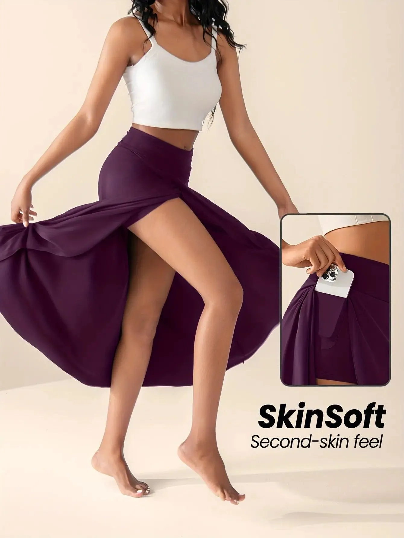 Irregular Split Elegant Skirt