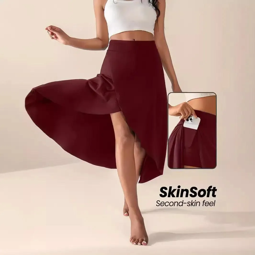 Irregular Split Elegant Skirt