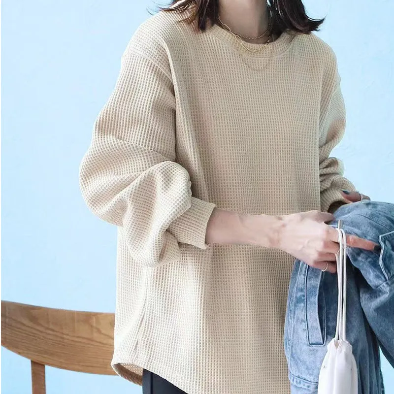 Ivyshape | Casual High-Quality Waffle Base Layer Shirt