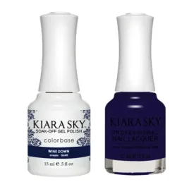 Kiara Sky Classic Gel & Polish Duo - 640 Wine Down