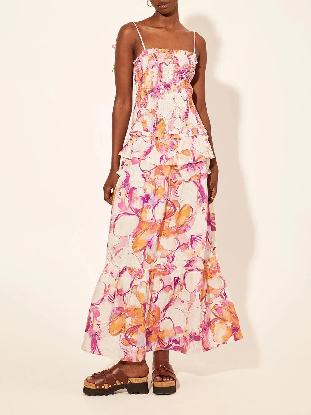 Kivari Nadia Strappy Maxi Dress