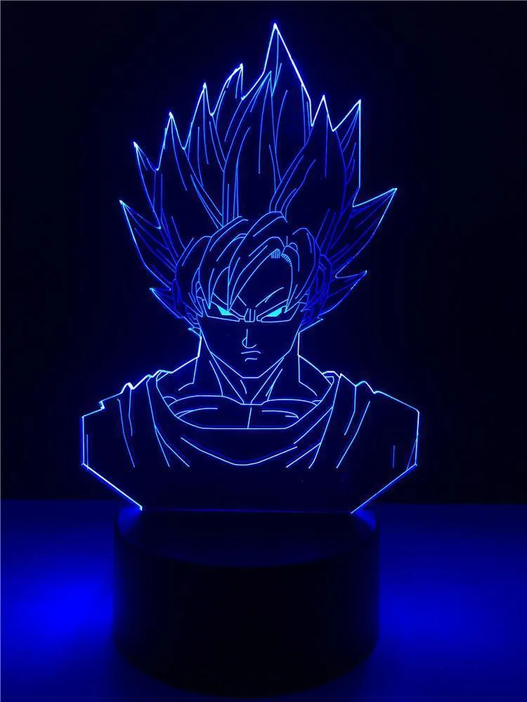 Limited 3D Goku Lamp