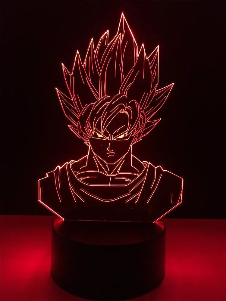 Limited 3D Goku Lamp