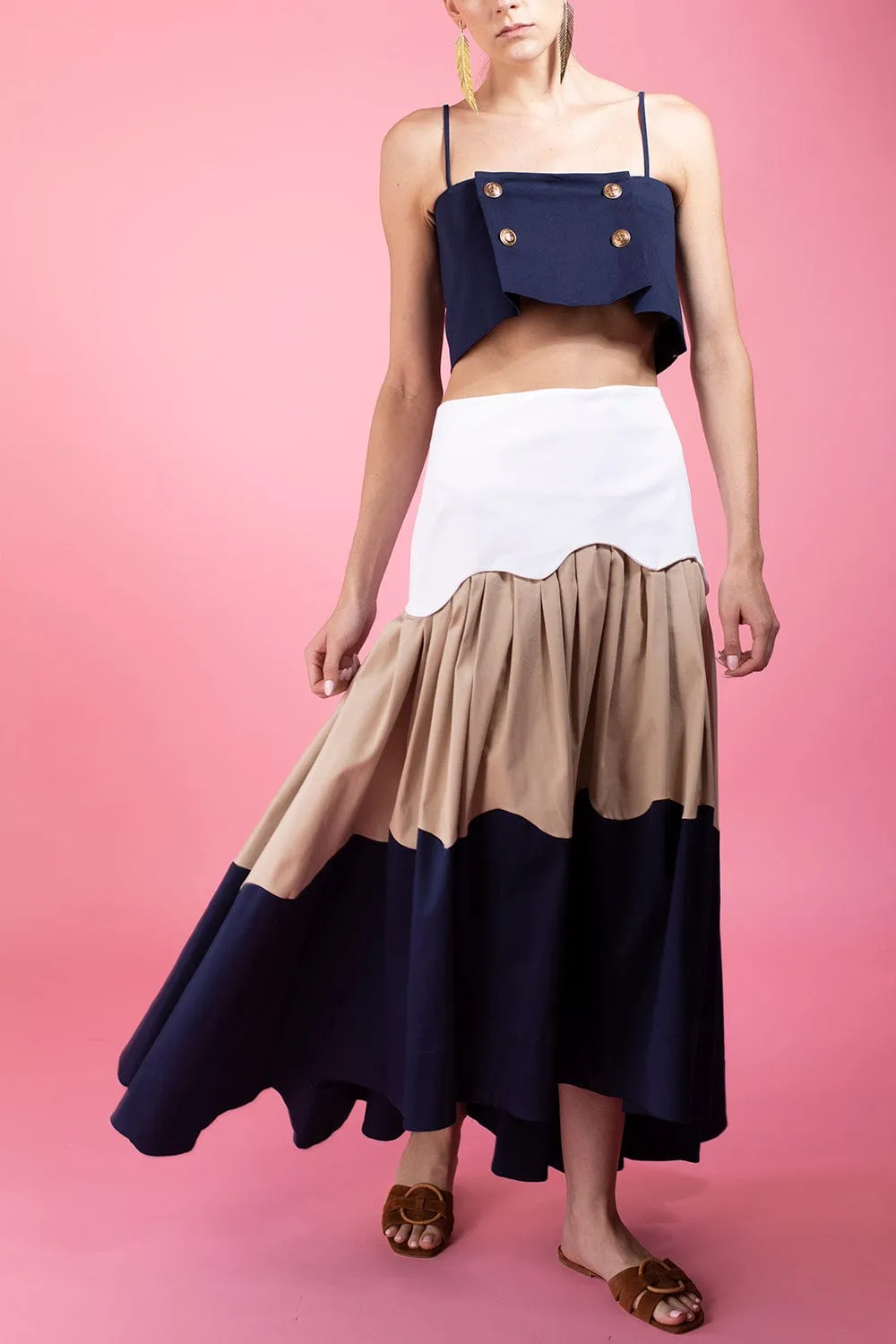 Making Waves Layered Skirt