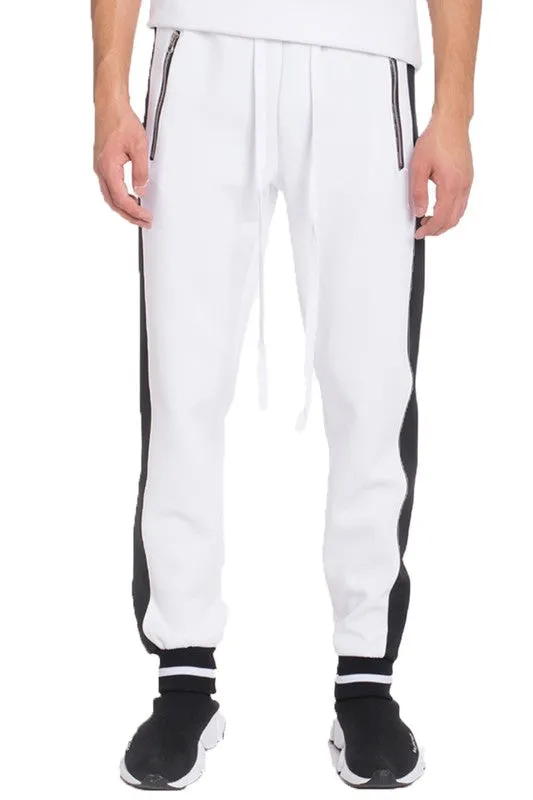 Men's Black Heavyweight Sweat Jogger Pants