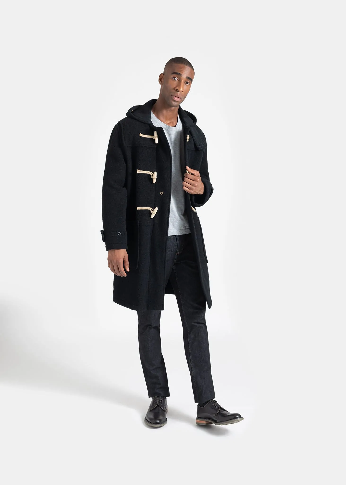 Original Monty Duffle Coat Black