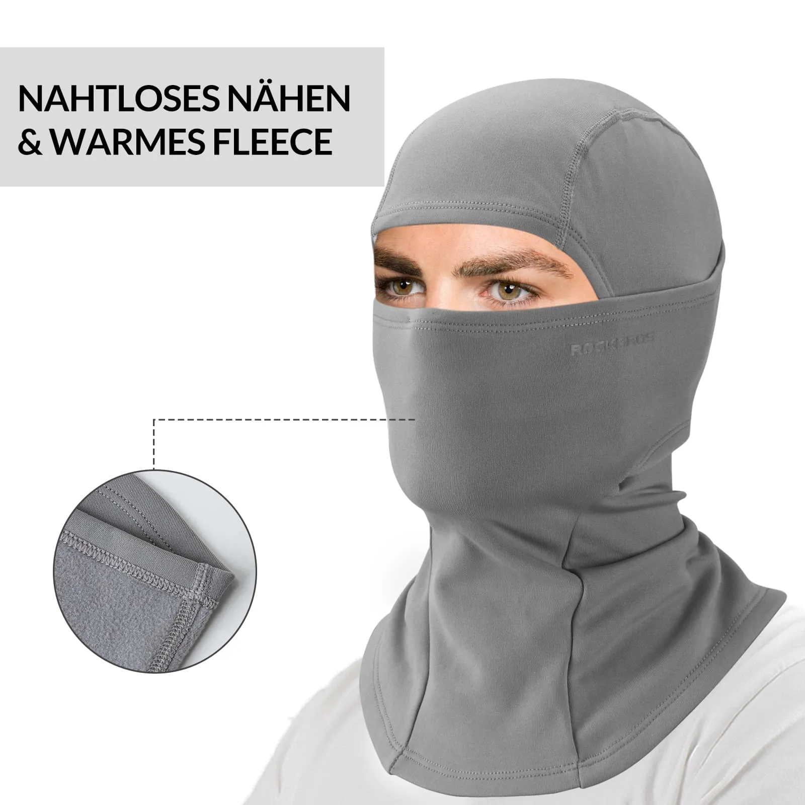 ROCKBROS Sturmhaube Herbst Winter Balaclava für Outdoorsports Unisex