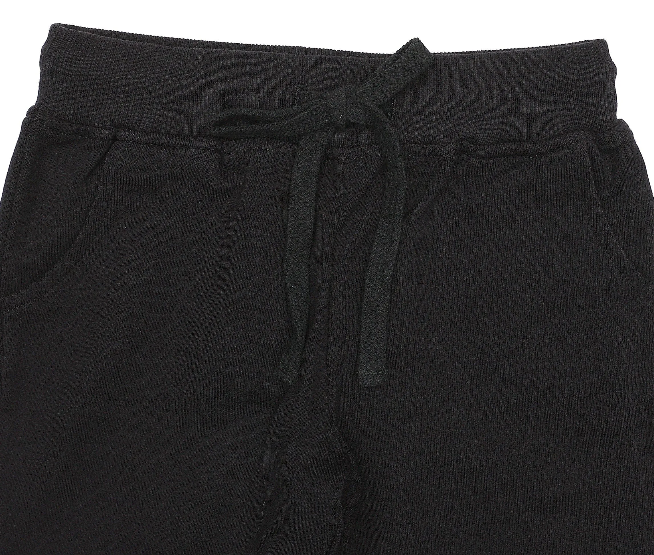 Route 66 - Kids Solid Black Jogger