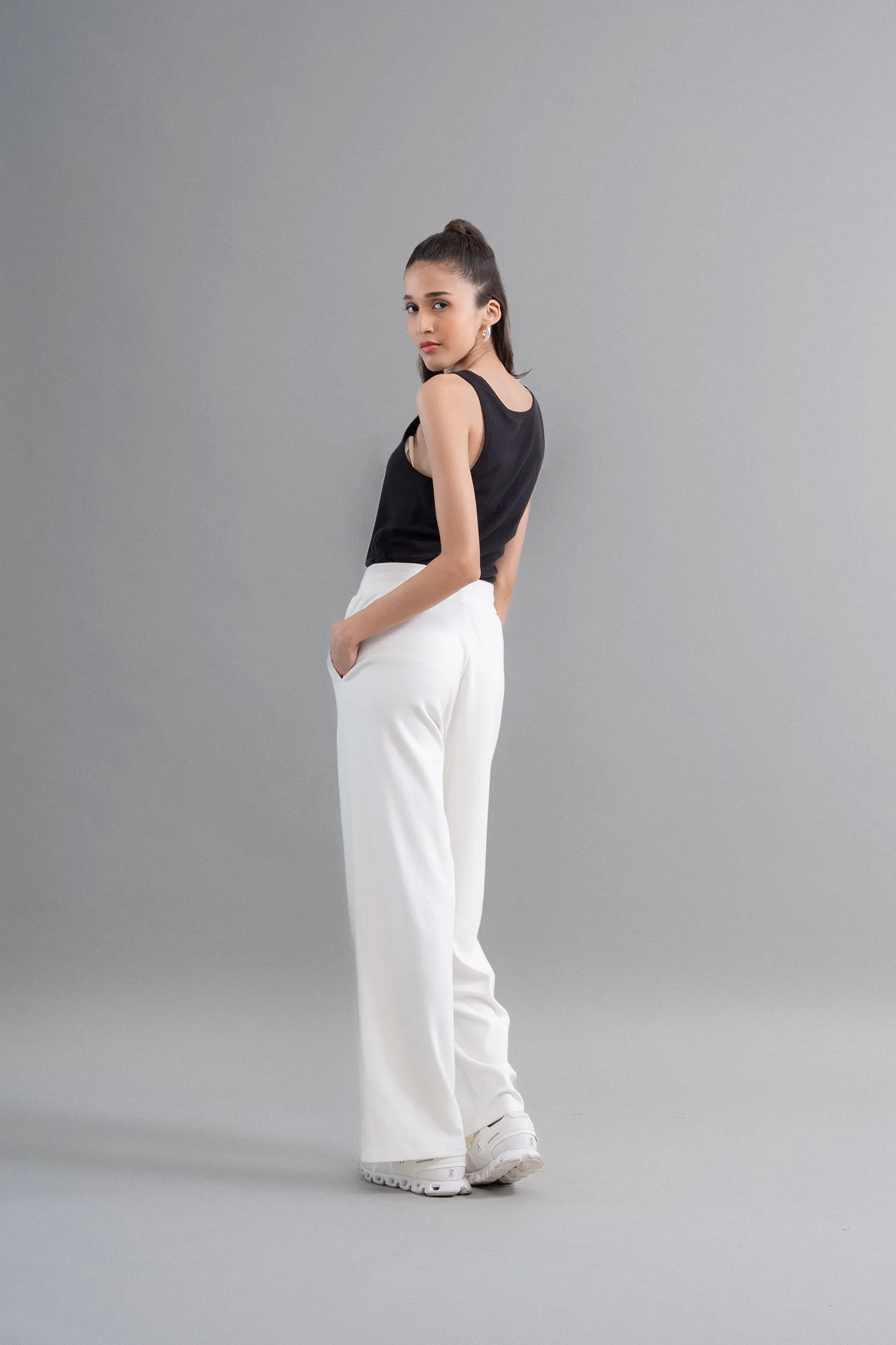 Snugknit® Ivory Flared Pant