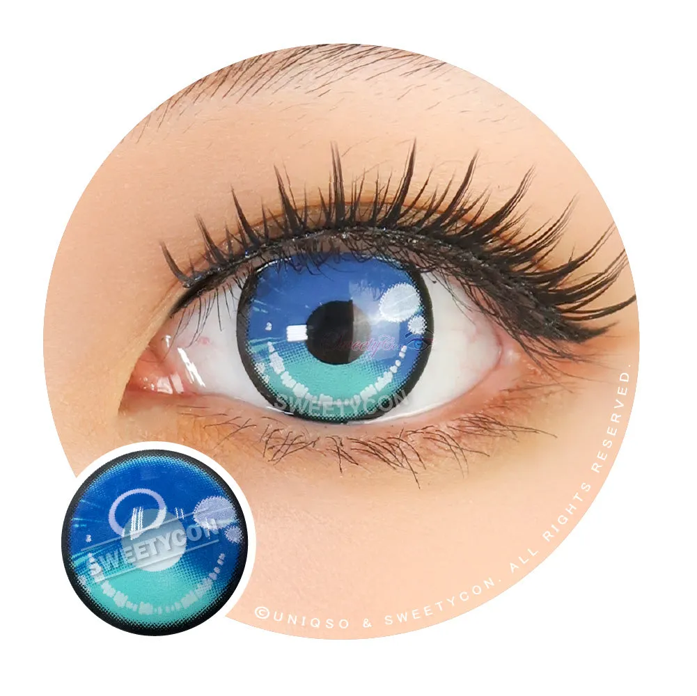 Sweety Anime 2 Cyan Turquoise (1 lens/pack)