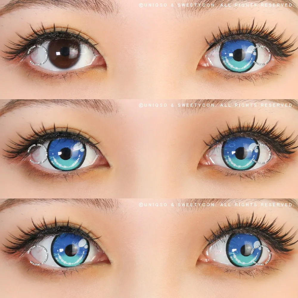 Sweety Anime 2 Cyan Turquoise (1 lens/pack)