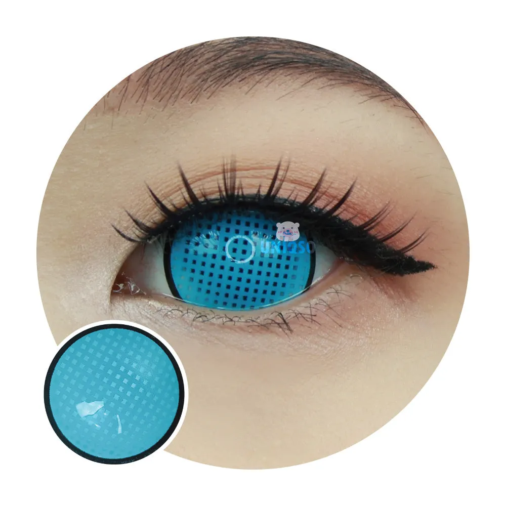 Sweety Mini Sclera Cyan Mesh Rim (1 lens/pack)