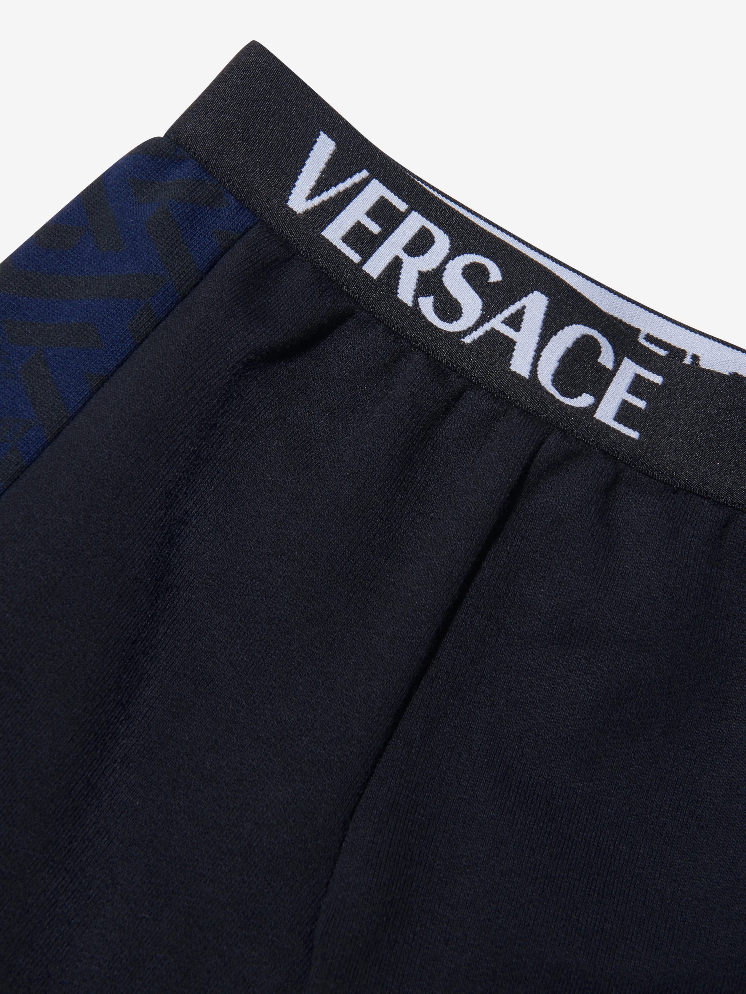 Versace Baby Boys Cotton La Greca Signature Print Joggers