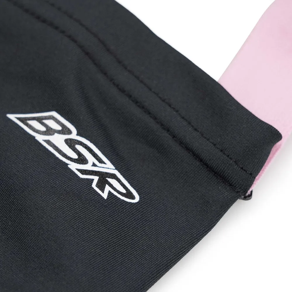 WB V-LINE LOGO BAND BALACLAVA PINK BAND