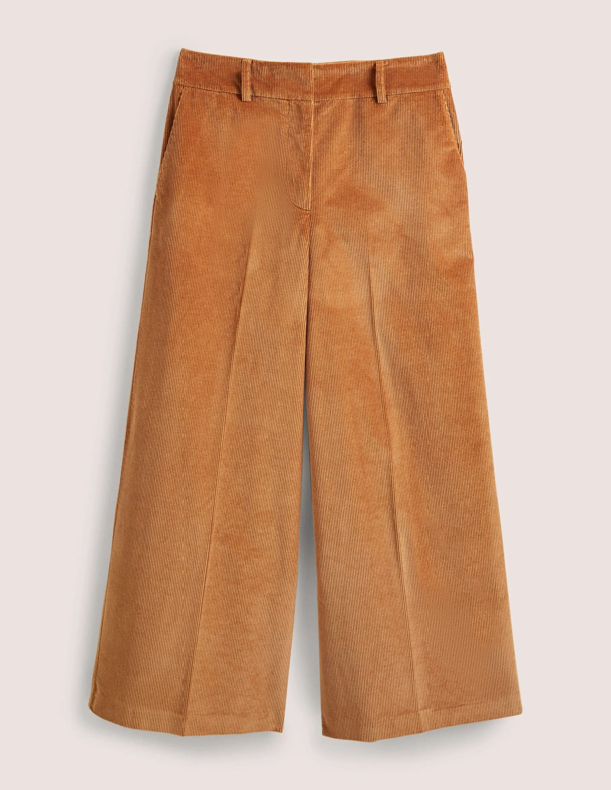 Wide Leg Culottes-Butterscotch Brown