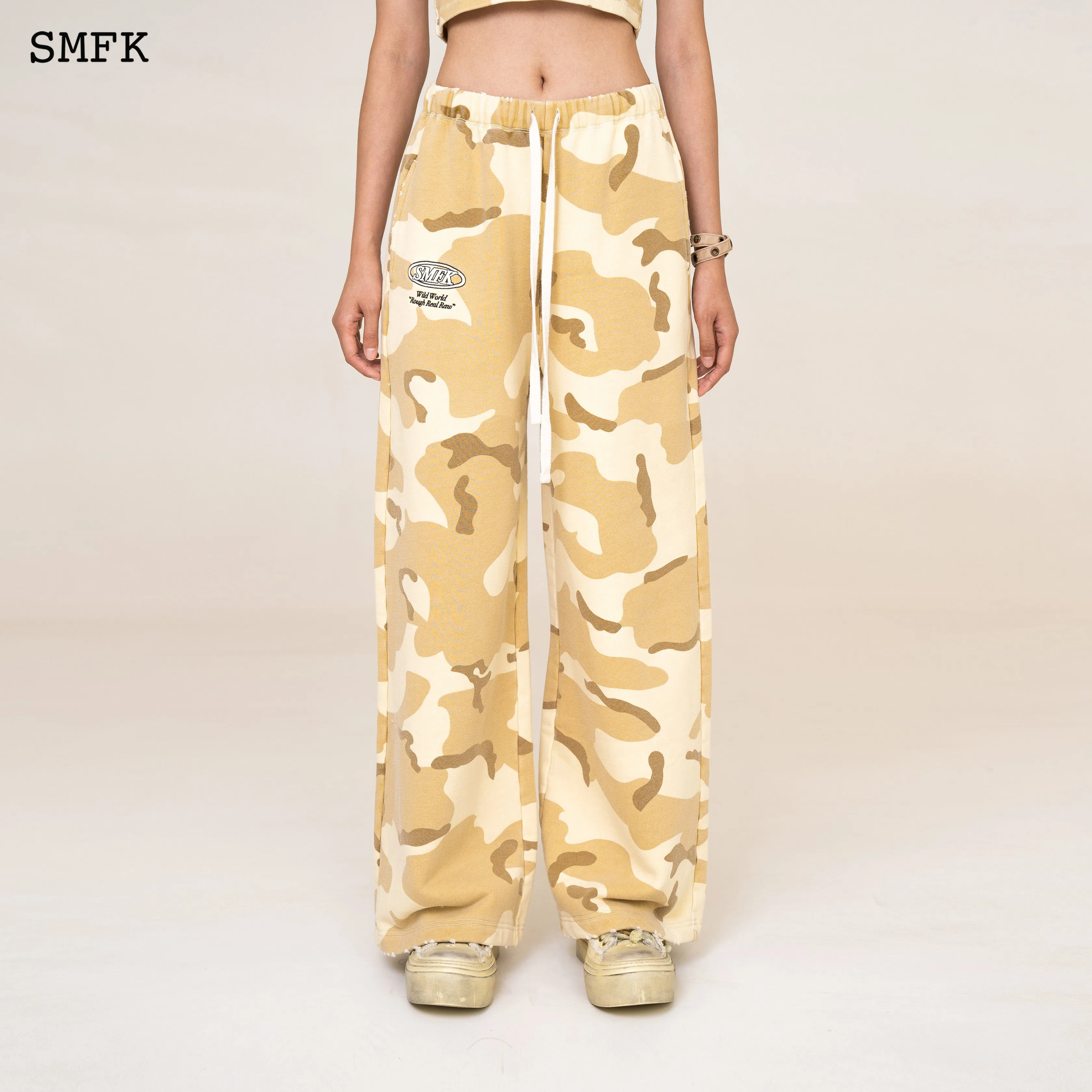 WildWorld Desert Camouflage Sweatpants Culottes